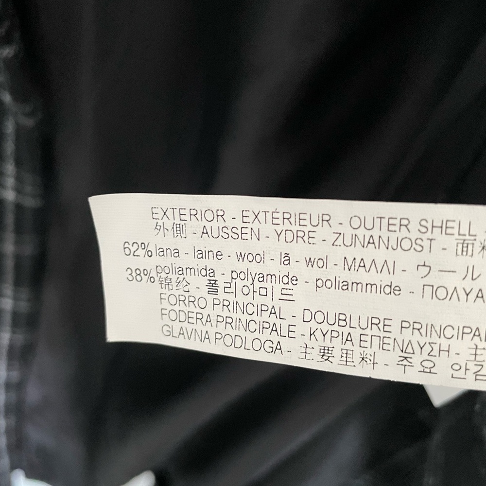 LAST CHANCE! Zara plaid coat - Picture 5 of 5
